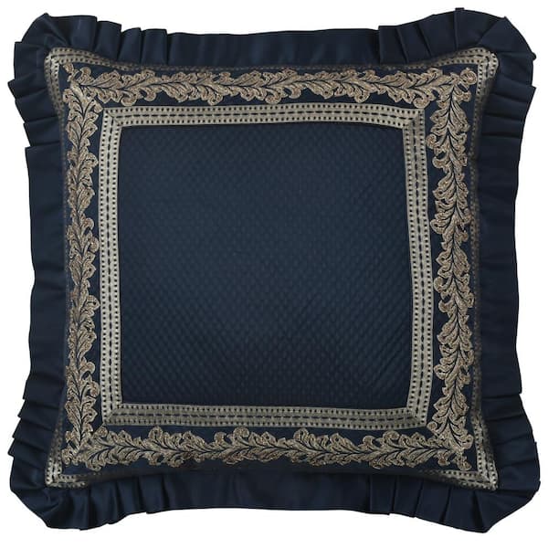 Unbranded Modena Polyester 20 in. Square Embellished Decorative Throw Pillow 20 x 20 in.