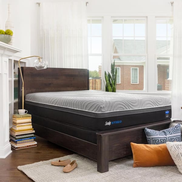 Sealy Hybrid Performance Copper Ll Twin, High Profile Twin Xl Bed Frame