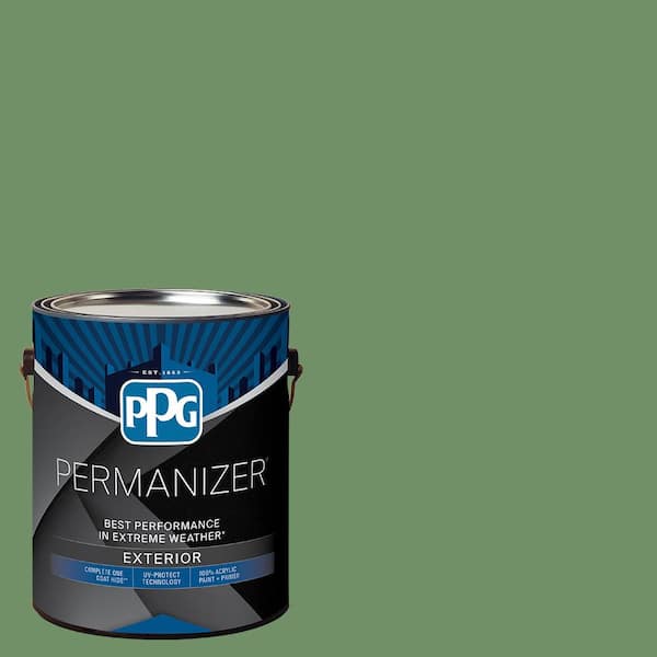 1 gal. PPG1130-6 Moss Ring Semi-Gloss Exterior Paint