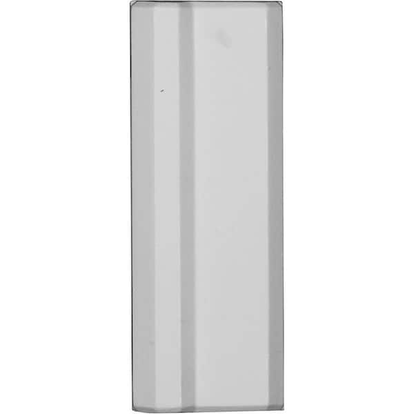 1-3/8 in. x 3-3/4 in. x 9-1/2 in. Polyurethane Traditional Plinth Block