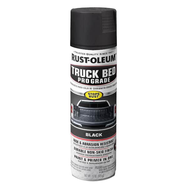 Rust-Oleum Automotive 15 oz. Professional Grade Black Truck Bed Coating Spray Paint & Primer in One (6-Pack)