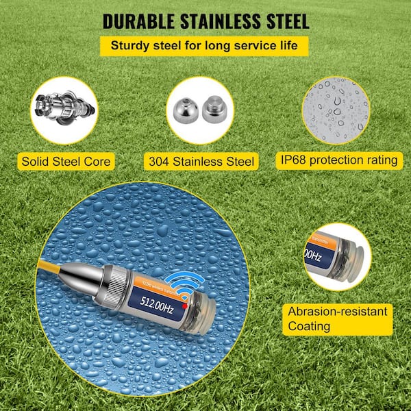 SKYSHALO 512Hz Sonde 8/5 in. and 1/4-20 in. Connectors Rigid