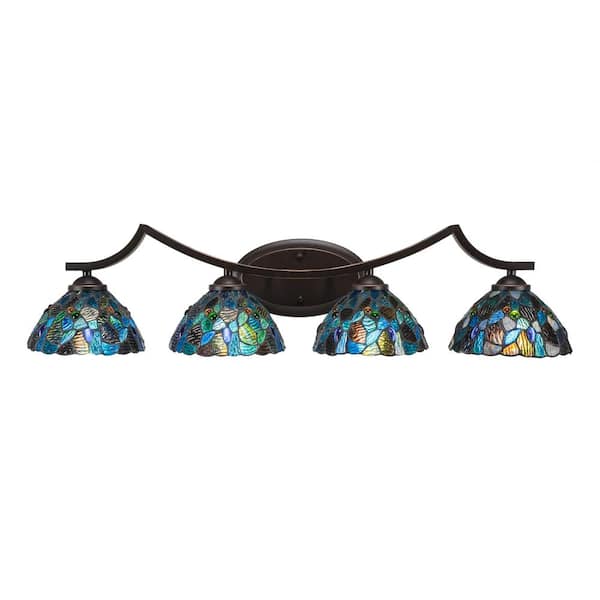 Unbranded Cleveland 8.5 in. 1-Light Dark Granite Vanity Light