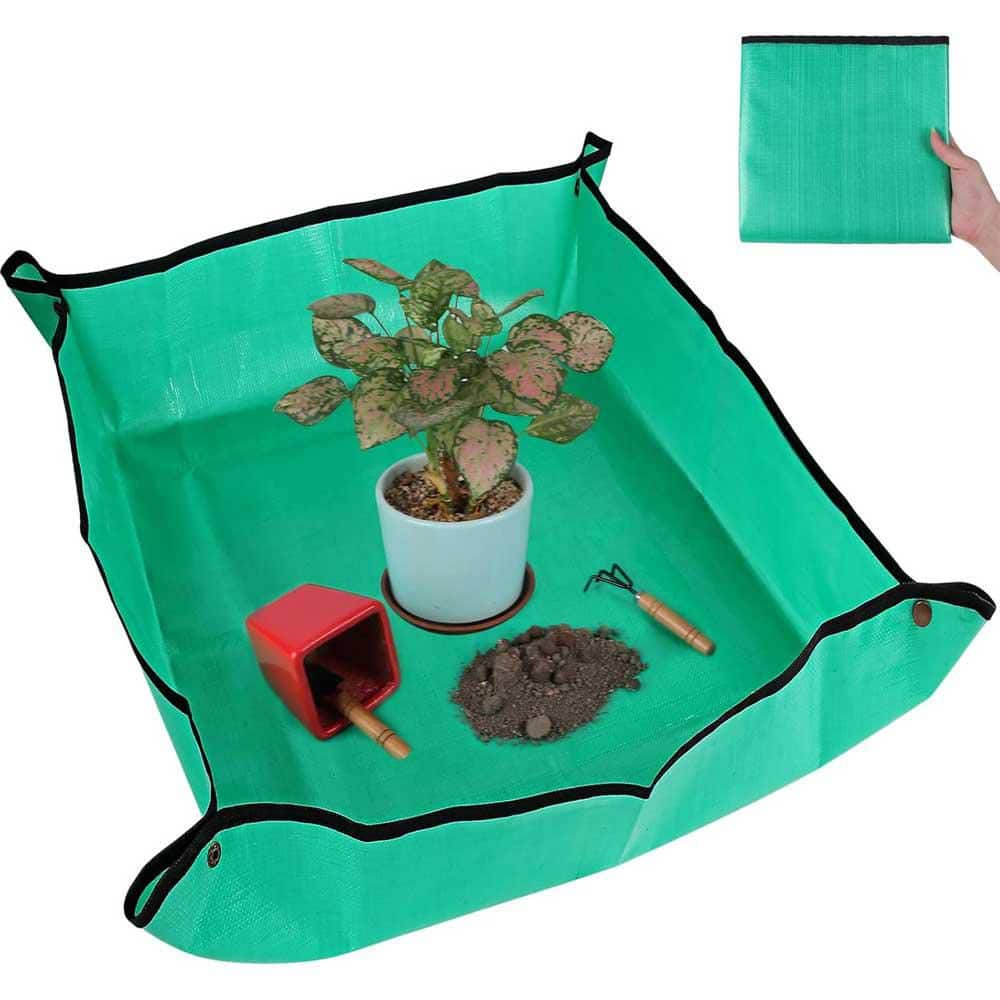 Extra Large Waterproof Indoor Plant Repotting Mat with High Sides for Mess-Free Potting and Gardening Tasks price history on PriceWatchPro
