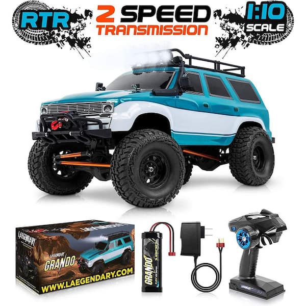 1:10 EP Crawler CR-01 metallic blue 4WD Rolling Chassis, Crawler 1:10, Crawler