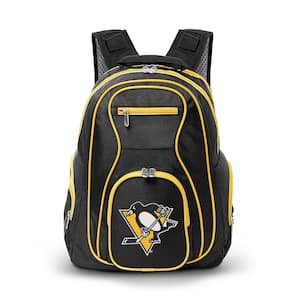 NHL Pittsburgh Penguins 19 in. Black Trim Color Laptop Backpack