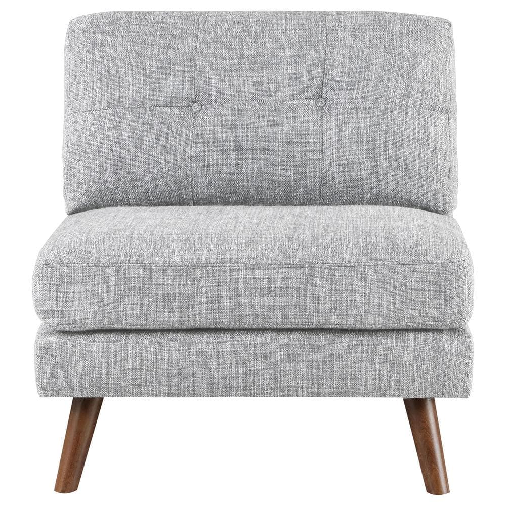 Churchill 32.75" Gray Manufactured Wood Modular Armless Chair