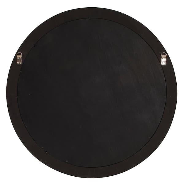 Marley Forrest - Medium Round Oil Rubbed Bronze Beveled Glass Casual Mirror (36 in. H x 36 in. W)
