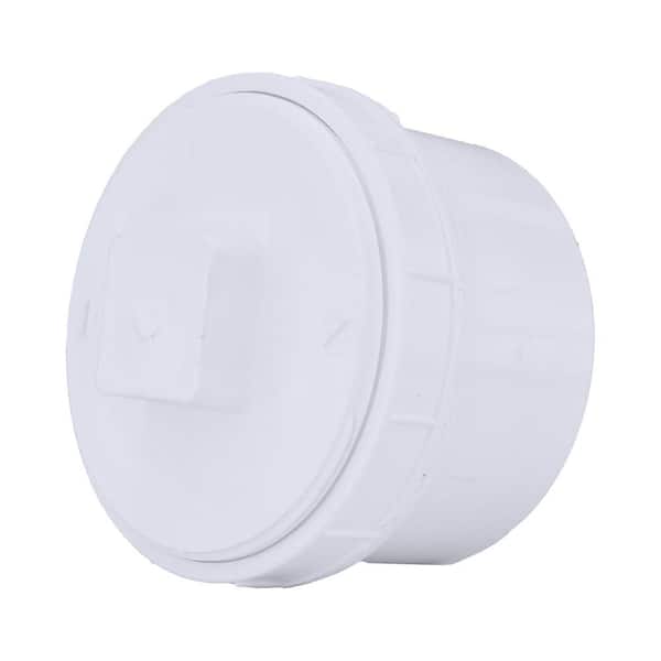 Charlotte Pipe 1 1/2 in. DWV PVC FTG C/O Adapter W/Co Plug
