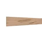 ORNAMENTAL 0.438 in. x 3.5 in. x 96 in. Ambrosia Maple Wood S4S ...