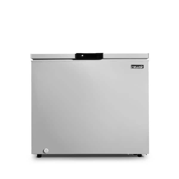 NewAir 5 Cu. ft. Mini Deep Chest Freezer and Refrigerator in Cool Gray