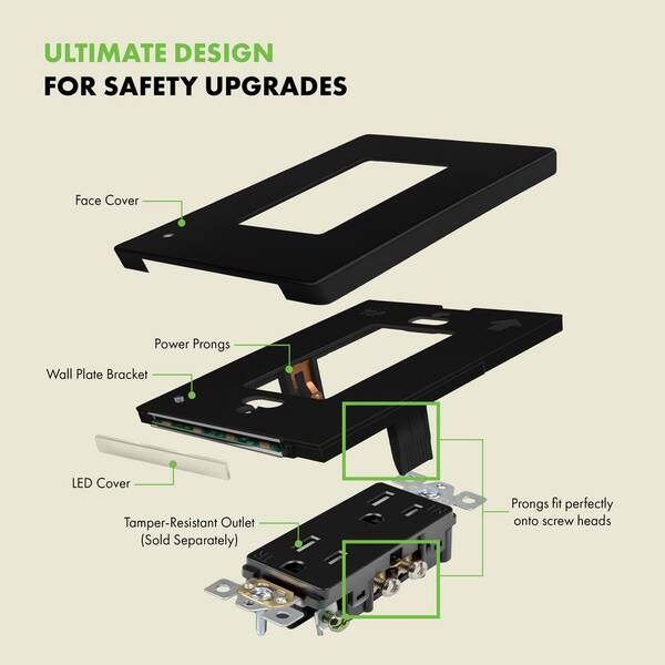 Single Gang Plastic Front Bracket Box, For Wood And Steel Studs - View #9