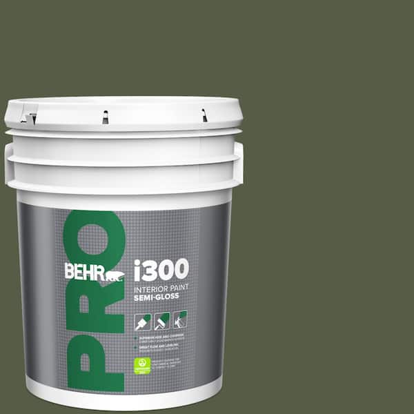 BEHR PRO 5 gal. #420F-7 Forest Ridge Semi-Gloss Interior Paint