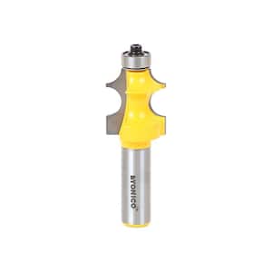 Yonico 13134 1/2" Shank Bullnose Router Bit 1/8" Bead 