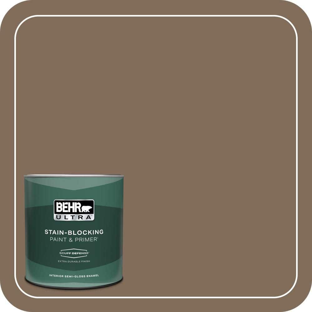 1 qt. #MQ2-49 Kaffee Extra Durable Semi-Gloss Enamel Interior Paint & Primer price history on PriceWatchPro