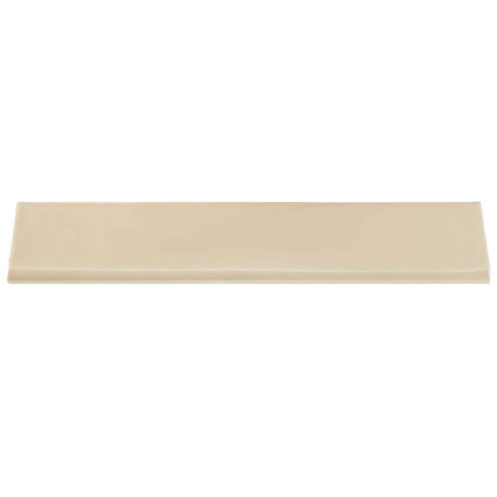 Midland Fawn 3x12 Polished Ceramic Bullnose Tile