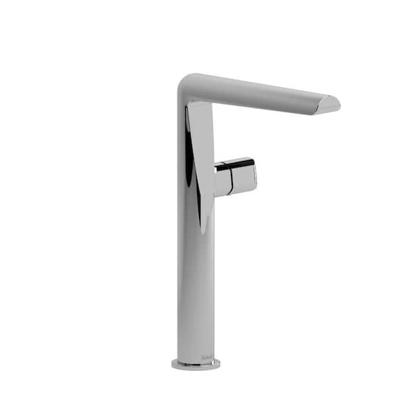 Parabola Single Hole Single-Handle Bathroom Faucet in Chrome