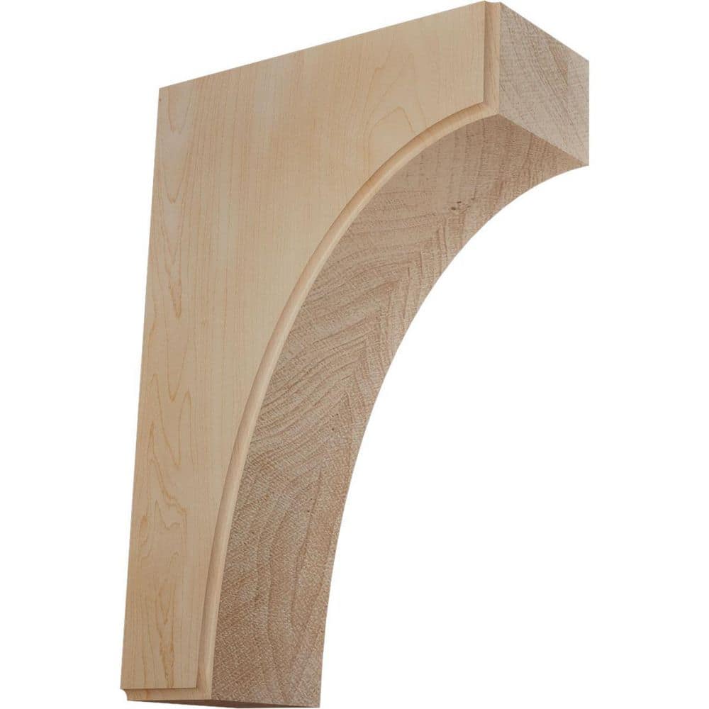 8 in. x 5-1/2 in. x 12 in. Unfinished Maple Clarksville Corbel price history on PriceWatchPro