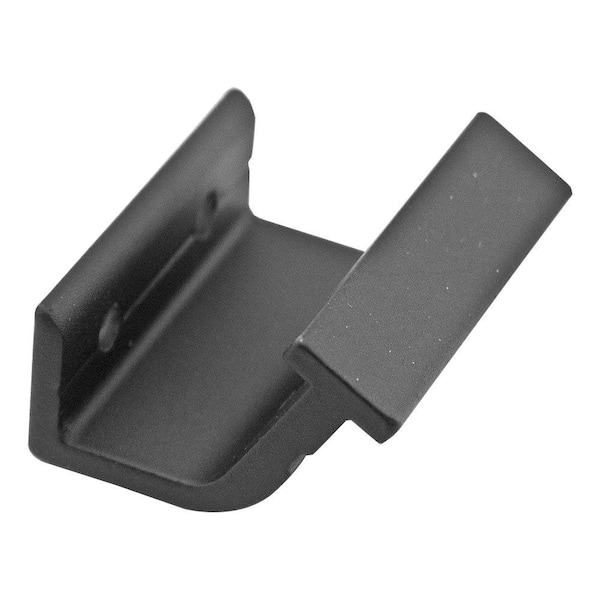 Quiet Glide Black Horizontal Hook Bracket