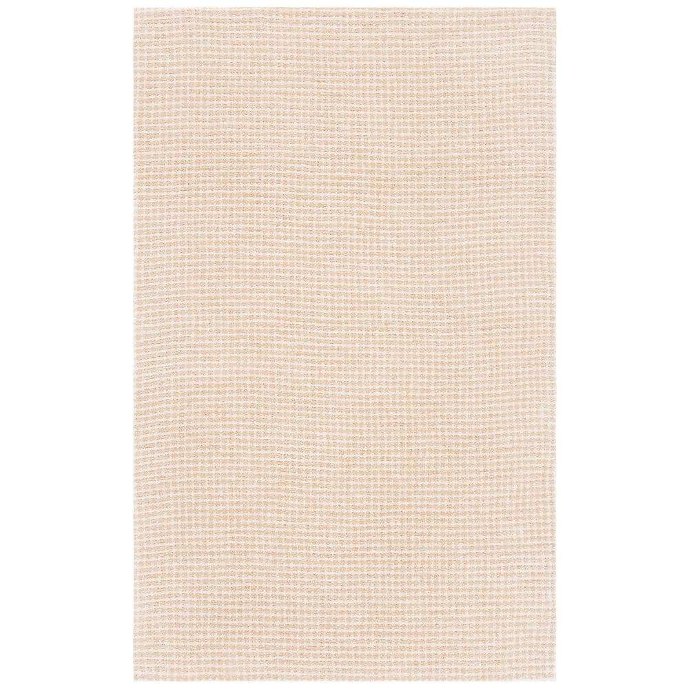 Soho 6 ft. x 9 ft. Gold Solid Crosstitch Area Rug price history on PriceWatchPro
