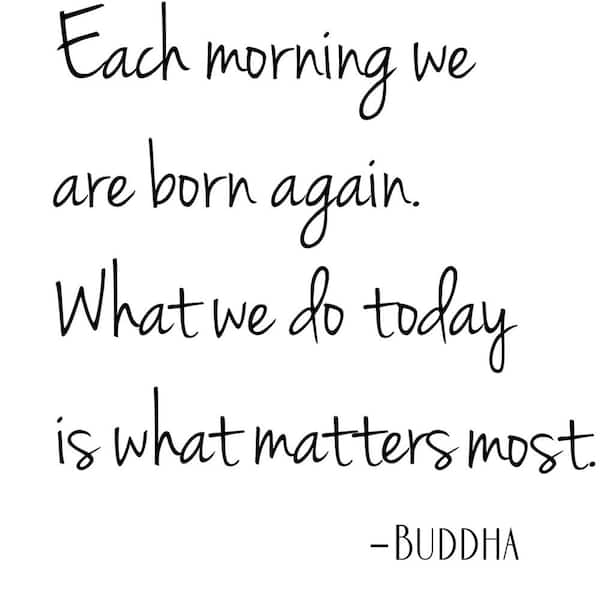 WallPops Black What Matters Quote Wall Decal