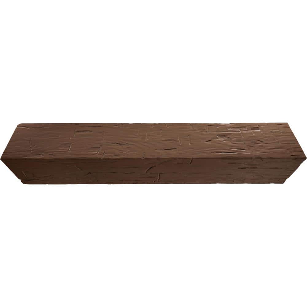 Hand Hewn Redwood Faux Wood 8' Ceiling Beam