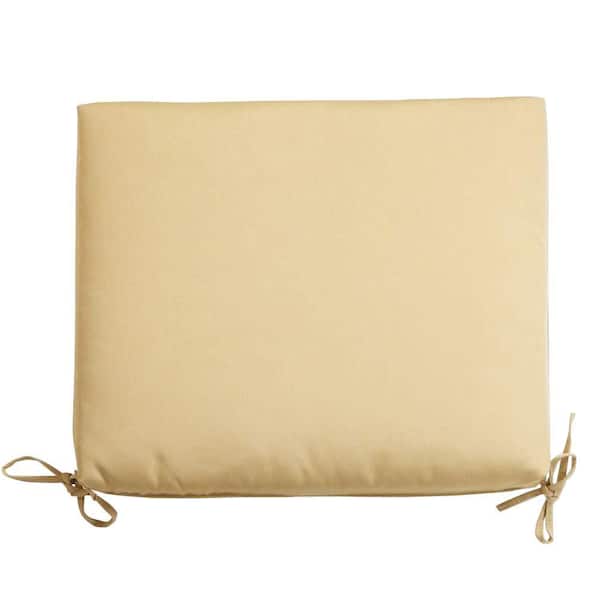 RST Brands Wheat 17 in. x 17 in. Outdoor Chair Cushion