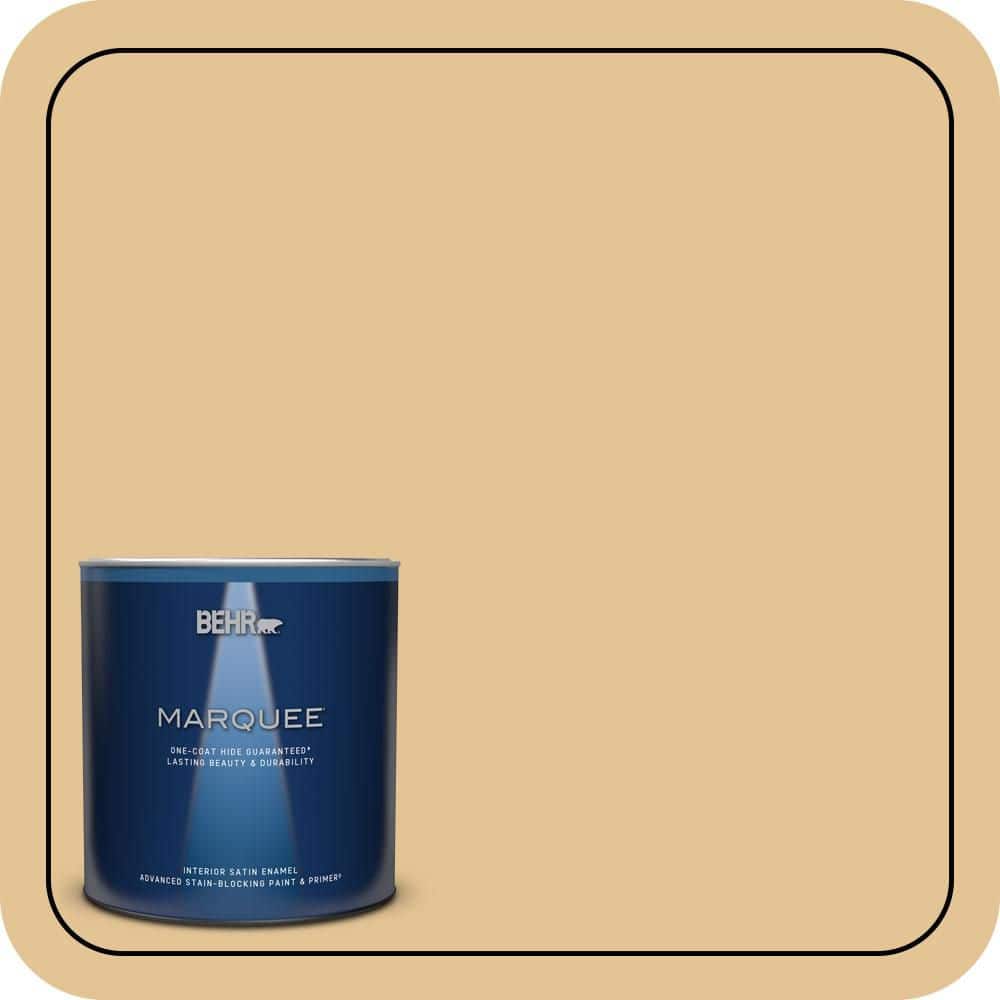 1 qt. #310E-3 Ripe Wheat Satin Enamel Interior Paint & Primer price history on PriceWatchPro