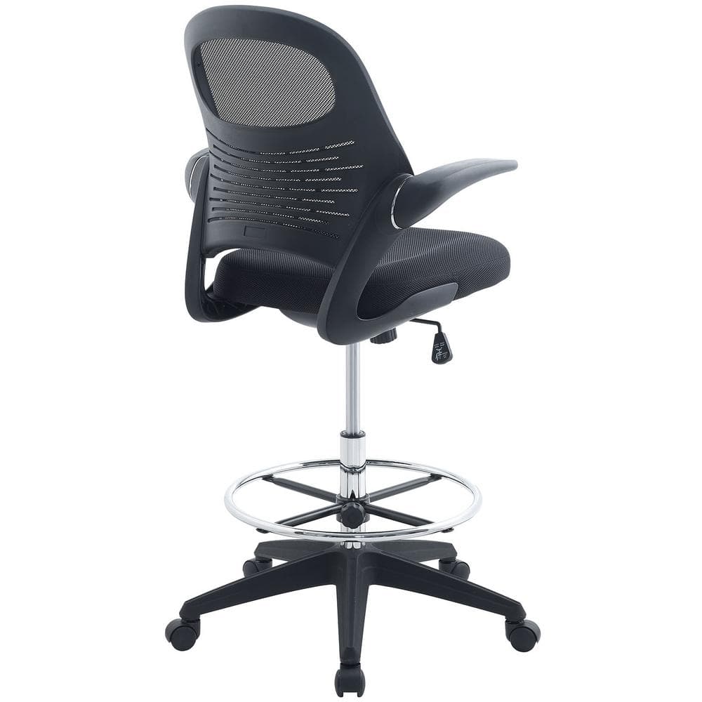 Advance Black Mesh Ergonomic Swivel Drafting Chair