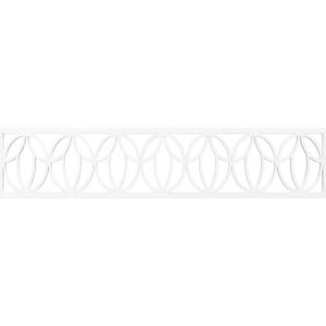 Shoshoni Fretwork 0.375 in. D x 46.75 in. W x 10 in. L PVC Panel Moulding