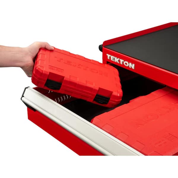 TEKTON SID91402 3/8 in. Drive 6-Point Impact Socket Set, 37-Piece (1/4 in. - 1 in., 6 mm - 24 mm) - 3