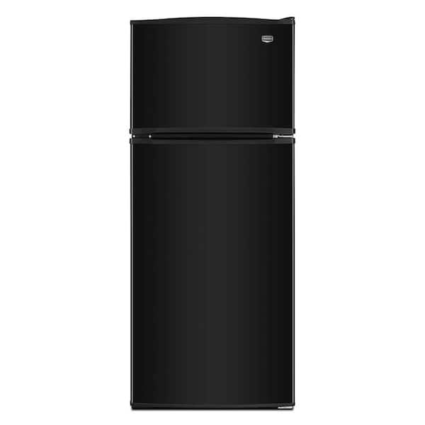 Maytag 17.5 cu. ft. Top Freezer Refrigerator in Black