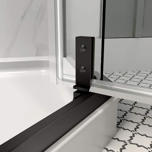 ACE DECOR Corner Shower Enclosure34.75 in.x 2 in.Frameless Neo