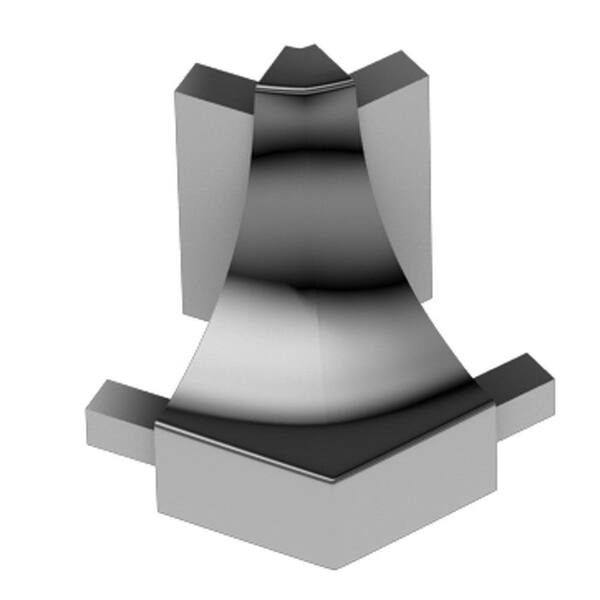 Schluter Systems DilexAHK Polished Chrome Anodized Aluminum 1/2 in. x