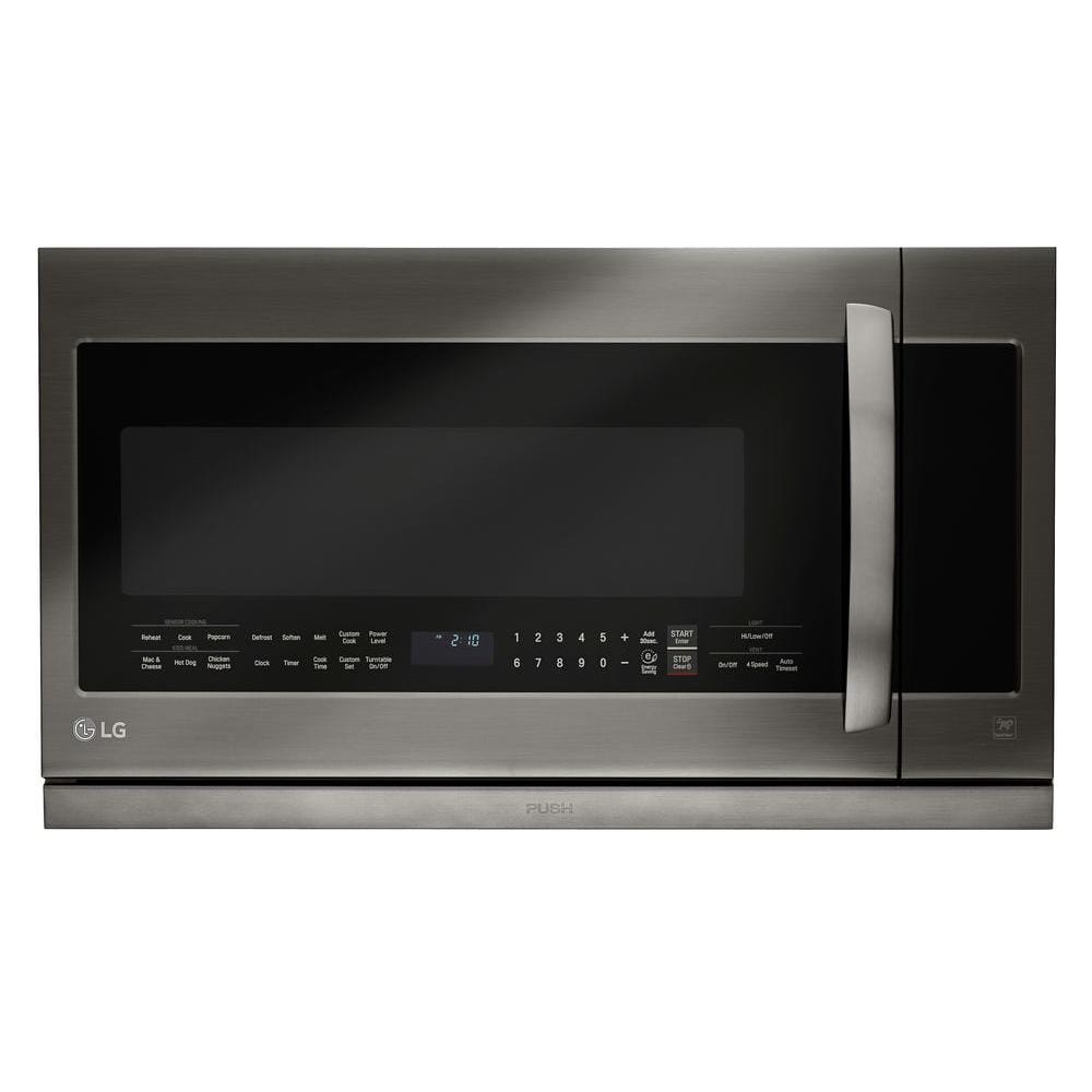 LG 2.2 cu. ft. Over the Range Microwave in Black Stainless Steel