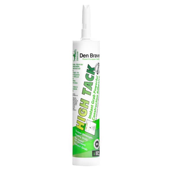 Unbranded High Tack 9.8 oz. White Instant Grab Super Strength Construction Sealant and Adhesive
