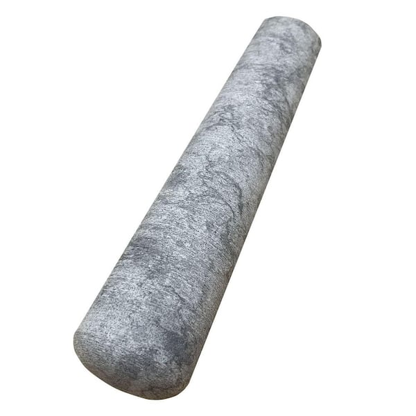 Granite Black Unpolished Replacement Pestle Natural Stone Kitchen Tool for Grinding Spices and Herbs 1 Piece