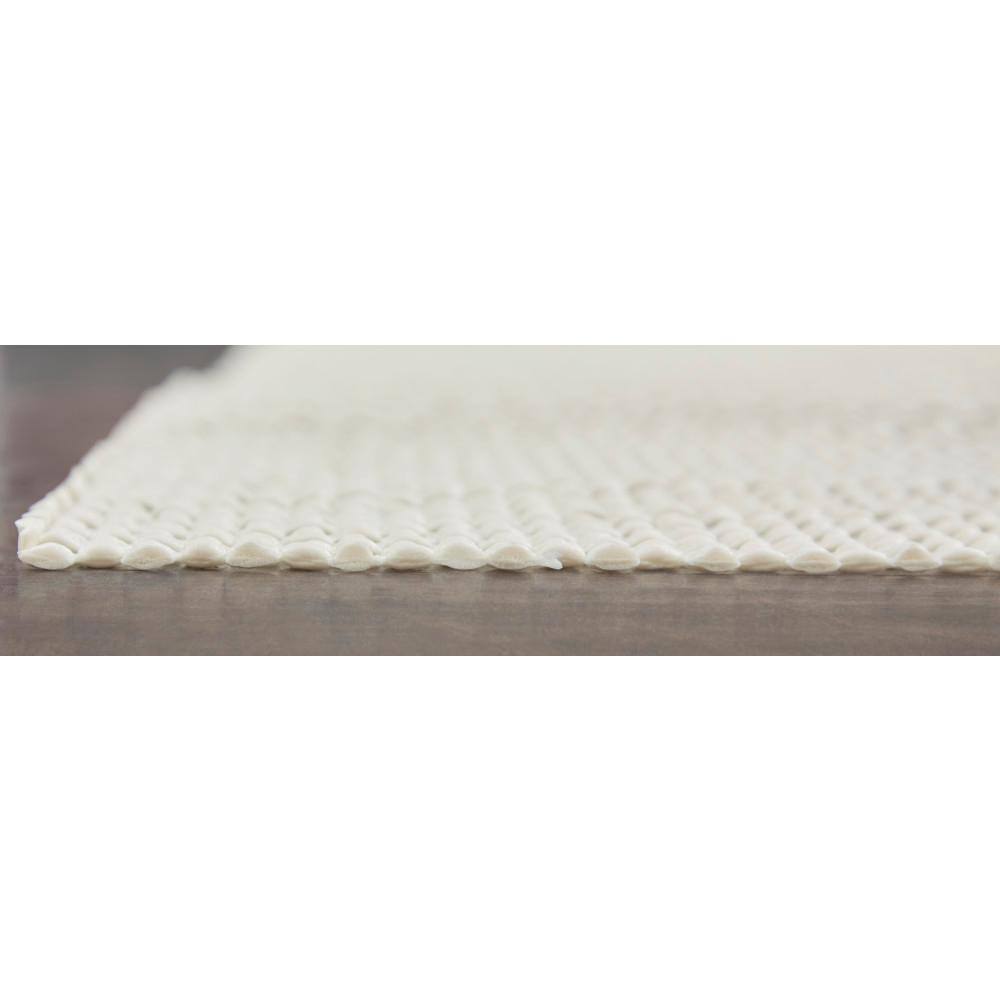 Ivory Grid-Loc 3'4" x 5' Non-Slip Rug Pad for Hard Surfaces