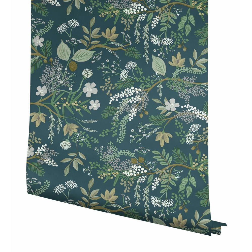 Juniper Forest Green Peel and Stick Wallpaper
