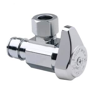 1/2 in. Cold Expansion PEX Inlet x 3/8 in. Comp Outlet 1/4-Turn Angle Stop