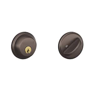 B60 Series Oil Rubbed Bronze Single Cylinder Deadbolt Certified Highest for Security and Durability
