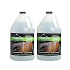 Epoxy 2 gal. Water-Based Clear High Gloss 2-Part Epoxy Primer and Top Coat for Concrete Floors