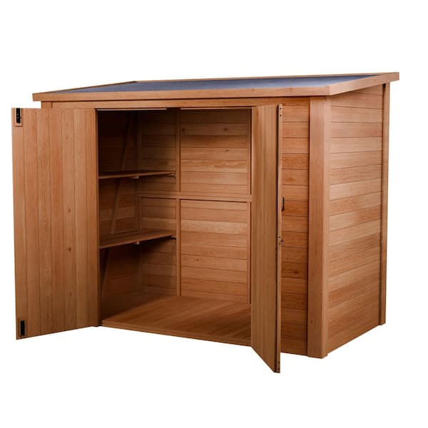 Leisure Season CedarCraft Heavy Duty 7.5 ft. x 4 ft. Solid Wood