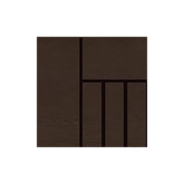 Daytona 7.25 in. W x 0.625 in. D x 7.25 in. H in Hickory Matte Cabinet Door Sample