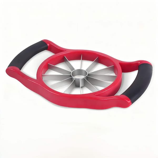 Stainless Steel 12-Sharp Blades Extra Large Apple Slicer and Corer for Multiple Fruits and Vegetables