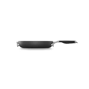 Select Space Saving 10 in. Hard-Anodized Aluminum Nonstick Frying Pan in Black