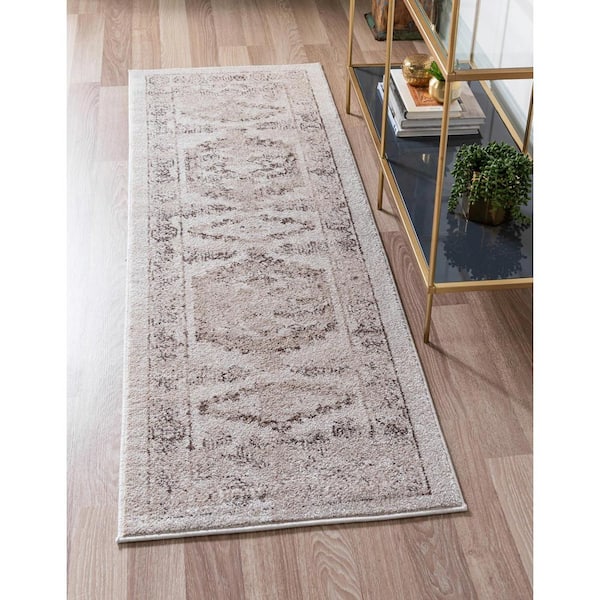 Utopia Larissa Beige 2' 0 x 6' 0 Area Rug