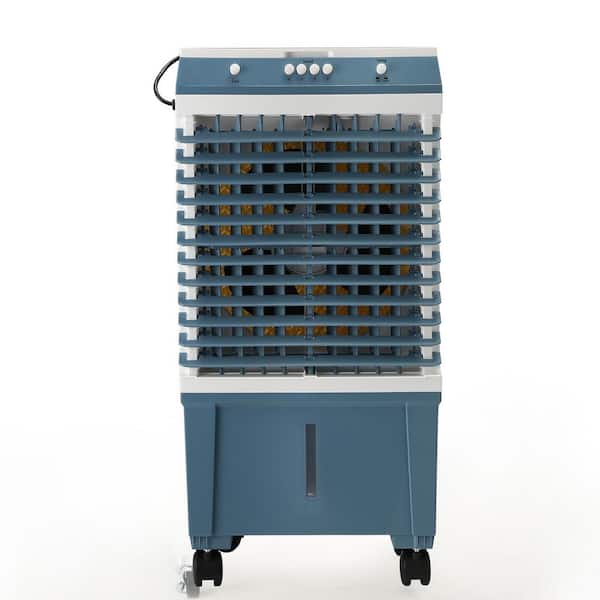 400 CFM Evaporative 3-Speed Air Cooler, 84° Oscillation, 5 Gal Portable Swamp Cooler for 550 Sq.ft.