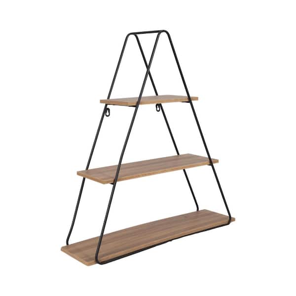 その他 anonymous design triangle shelf Decorative Metal and Wood