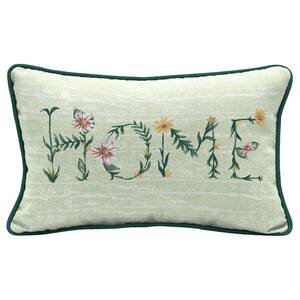 Daisy Lumbar Outdoor Rectangle Lumbar Pillow